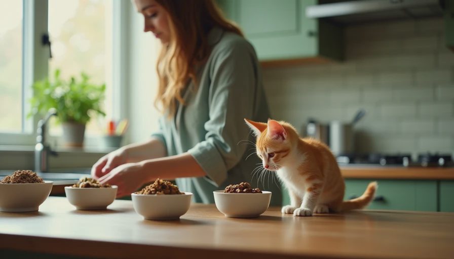Visual context for best kitten food