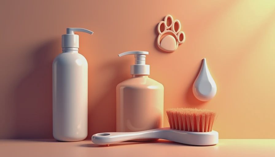 Visual context for cat specific shampoo