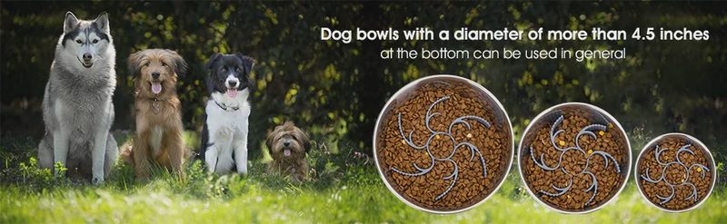 The Slow Feeder Dog Bowl Insert That Turns Any Bowl Into a Bloat-Prevention Tool (Without Buying a New Bowl)