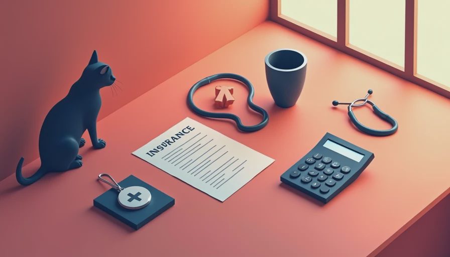 Visual context for pet insurance for cats