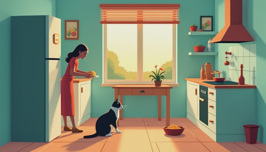 Illustration for can cats eat bread
