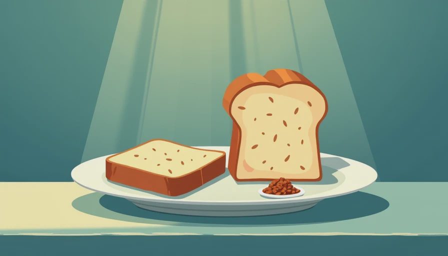 Visual context for can cats eat bread