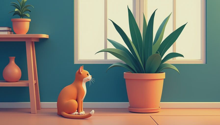 Visual context for are snake plants toxic to cats